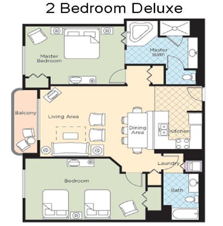 Ocean Walk Resort 2 Bedroom Deluxe 