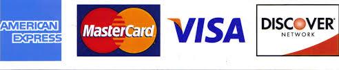 Visa MasterCard Discover logo